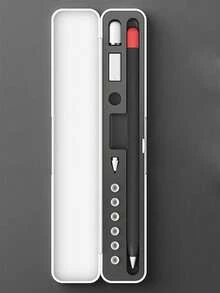 1pc Apple Pencil Storage Pen Case Compatible With Apple Pencil 1st/2nd Gen, Capacitive Pen Tip Adapter Accessory Pen Box, Fashionable Storage, Durable Protection, Compact And Portable, Suitable For IPad Tablet Pen, Convenient For Use Anytime And Anywhere, (Pen And Accessories Not Included) - Multicolor - View 15