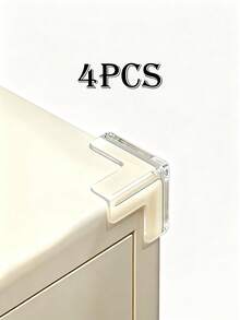10/6/4/1pc Transparent Table Corner Protectors - Pet- Anti-Collision, Non-Slip Furniture Edge Guards For Tables, Chairs, Beds - Prevent Bumps - Multicolor - View 15