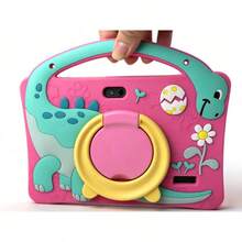 4GB RAM + 64GB ROM / 7 吋平板電腦 / 四核 1.3GHz / Android 13 MTK6735 / 1280x800 HD IPS 螢幕 / 2MP+5MP 鏡頭 / 4000mAh 電池 / WiFi、家長控制、教育、遊戲 / ABS 塑料 + 矽膠，教育平板 - 粉色 - 查看 9