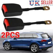 2X 22cm Wire Rope Stalk Seat Belt Buckle End Receiver Replacement Universal Fit - A - View 6