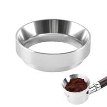 58 cm magnetisk kaffedoseringstratt för portafilter, kompakt barista-stil tillbehör för pulverpåfyllning i kaffetillverkningsprocessen - Silver - Visa 7