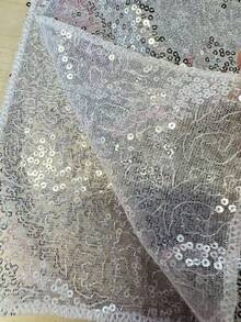 180*30cm 金色/銀色/粉色/亮片桌旗，奢華水鑽復古風，適用於聖誕節、婚禮及各種宴會，1件 - 3 YEARS - 查看 3