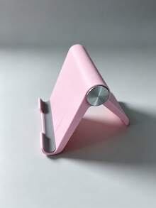 1/2pcs Foldable Portable Phone Stand, Premium ABS Desktop Stand, Adjustable Angle Universal Stand, Multi-Angle Foldable Desktop Support, Lightweight Portable Pocket Size Design, Suitable For All Smartphones And Tablets, Stable Non-Slip Desktop Storage - Multicolor - View 8
