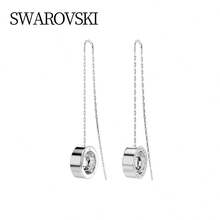 Swarovski DEXTERA Women's Earrings Studs 5636435 - Silver - View 7
