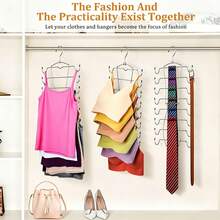 2 Pack Tank Top Hanger, Rotating Bra Organizer Space Saving,360° Swivel Closet Organizers And Storage - View 7