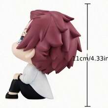 1pc 11cm Action Figure | Chibi Sitting Figure, PVC Model, Collectible Statue, Desktop Decor, Car Modification, Holiday Gift, Suitable For Various Room Styles - Multicolor - View 6