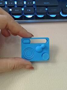 1pc Super Fun 4-In-1 Multi-Function Finger Stress Relief Toy, New Stress Relief Gameplay, 3D Printed Design, Press, Rotate, Slide, Eject All-In-One Stress Relief, Suitable For Office Desk, Home Leisure, Commute, Compact And Portable, Relieve Anxiety, Fun To Play, Emotional Healing, Suitable For 14+ Teenagers Holiday, Birthday Party Gift - Multicolor - View 15