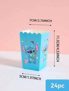 6pcs/12pcs/24pcs Anime Cartoon Theme Party Candy Boxes, Halloween Decorations, Theme Party Gift Boxes, Candy & Cookie Boxes, Party Gift Bags, Party Gift Boxes, Suitable For Birthday Party, Candy & Popcorn Boxes Decoration, Back To School Party, Holiday Essential Party Supplies - Multicolor - View 9