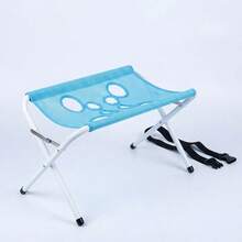 1pc Foldable Pet Grooming & Bathing Stand, Portable Multi-Functional Pet Washing & Grooming Restraint Table With Fixing Strap, Suitable For Cats And Small Dogs, Can Be Used For Bathing, Grooming And Nail Trimming - View 5