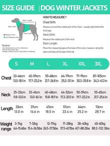 Metglad Dog Winter Padded Coat, Thermal Lined Thickened Pet Cold-Proof Jacket, Foldable Plush Stand Collar, With Hidden Leash Hole And Adjustable Drawstring, Comfortable And Non-Restrictive, Suitable For Large, Medium And Small Dogs For Indoor And Outdoor Use - Red - View 5