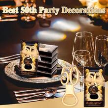 Zinc Alloy Bottle Opener, Used For 50th Birthday Party Gifts And Decorations - View 5