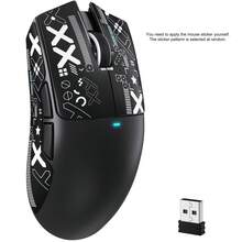 ATTACK SHARK X11 SE Ultra-Light Wireless Gaming Mouse, Tri-Modes BT5.2/2.4G/Wired, PAW3311 22K DPI, 5 Buttons – Xmas Gift For Kids & Girls, Holiday New Year 2026 Edition - View 8