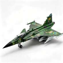 Military Series F-16 Fighter Jet Model Kit, KA-52 Helicopter Indoor Decorative Display, Back-To-School Gift, Boy's Toy Model, Birthday Present, Building Block Set - Multicolor - View 9