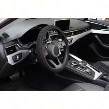 Elastic Stretch Steering Wheel Cover, Warm In Winter, Cool In Summer, Universal Microfiber Breathable Ice Silk, Non-Slip, Odorless, Easy To Carry - Steering Wheel Cover - View 6