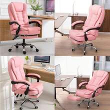 Home Office Chairs - Baby Pink - View 9