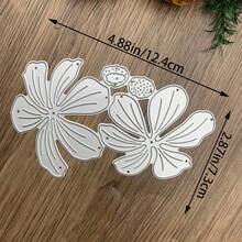 Double Layer Flower Metal Handmade Cutting Mold DIY Greeting Card Scrapbook Paper Craft Embossing Die - XP108 - View 7