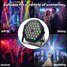 Smart LED Stage Light, RGB Par Light, 18 LED Bulb Stage Light, Party Light, Color Changing Stage Light With Remote Control, Wedding, Disco And Club Event Atmosphere Light - Single-color Lantern - View 8