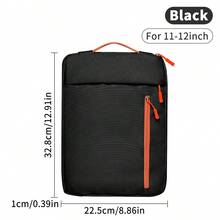 11-15.6 Inch Tablet & Laptop Sleeve, Compatible With Neo 13" A3404 Air 13.6 A2681 A3113 (A16) 11th 11" 10th 10.9", With Handle And Two Front Pockets Tablet Protective Case - View 12