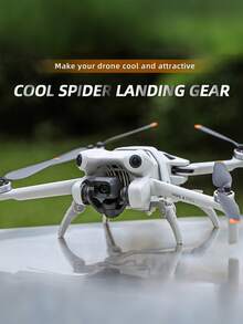 Mini 4 Pro Landing Gear - Sunnylife LG700 Spider Foldable 30mm Extended Height Leg Stand Quick Assembly Upgraded Protection Skid Drone Accessories (Rough Terrain/Grass Compatible) - Multicolor - View 8