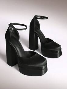 Women Pumps - Graphite Black - View 2
