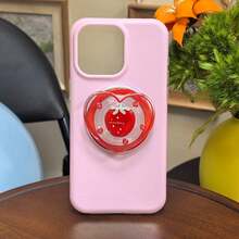 Cute Fruit Magnetic Phone Stand, Autumn New Heart-Shaped Phone Back Support Bracket, Desktop Stand - Multicolor - View 17