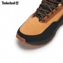 Timberland New Men's Outdoor Non-Slip Wear-Resistant Mid-Top Hiking/Cross-Country Shoes With Water-Repellent Upper/Grip Sole - Brown/Black - View 11