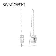 Swarovski DEXTERA Women's Earrings Studs 5636435 - Silver - View 8