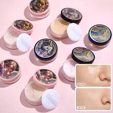 Air Setting Powder Loose Powder Face Powder Oil Control Contouring Concealing Waterproof Sweat-Proof Long-Lasting Makeup - Same Style In Multiple Colors - View 8