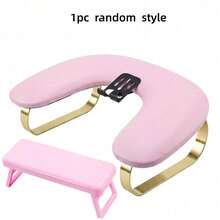 Nail Art Hand Rest With Bottom Phone Holder, Nail Art Hand Rest And Adjustable Phone Clip, Dual Hand Nail Art Table, Suitable For Home And Nail Salon - Multicolor - View 11