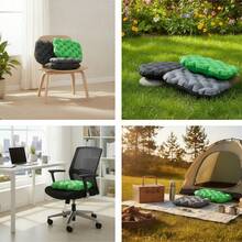 1PC Ultra Light Inflatable Seat Cushion, Portable TPU Nylon Camping Sitting Pad, Waterproof Anti-Moisture Chair Pad For Outdoor Picnic Office - Outdoor Inflatable Seat Cushion - View 9