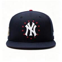 New Era 59FIFTY New York Yankees Stars Black Red 68420 - Black - View 1