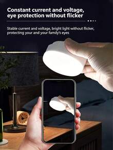 1pc Mini Portable LED Camping Light, LED Night Light, USB Light, Handheld Lantern, Emergency Light, Adjustable Brightness, 2400mAh Rechargeable Battery Powered, Hanging, Handheld, Magnetic - Handheld Lantern - View 2
