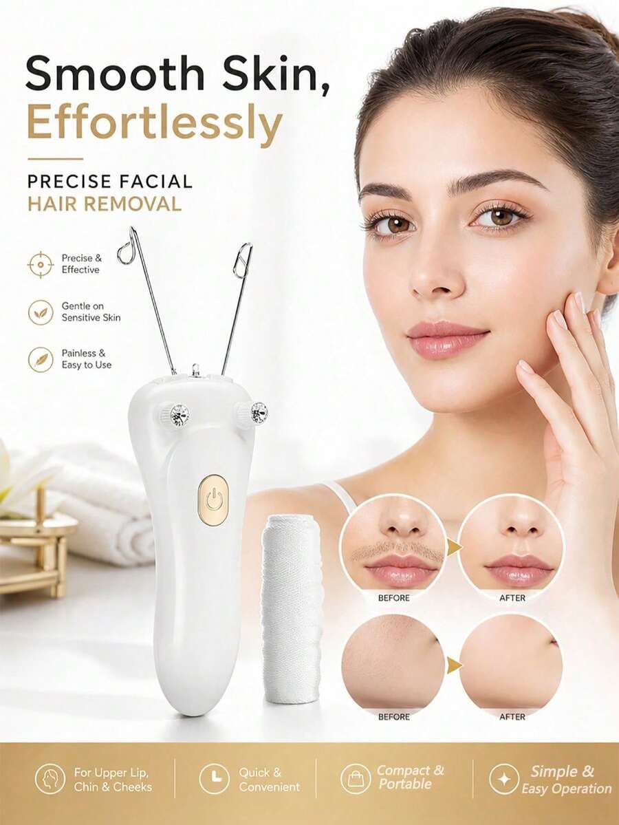 AXH. Women's White Fast Hair Removal Device - White - View 1