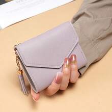 Ins New Style Women's Short Wallet, Mini Small Purse, Korean Style Cute Coin Purse, Card Holder For Students - Multicolor - View 16