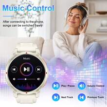 2026 New 1.5-Inch Large Screen Smart Watch, Unisex, High-Definition Display, Silicone Strap, Message Notification, Call Answering, Convenient Music Control, Sports Mode, Best New Year Gift - View 4