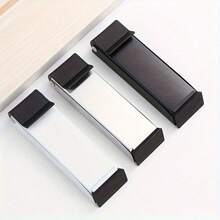 1pc Stainless Steel Folding Door Stopper, Rubber Door Stop, Foot Operated, Movable Door Holder, Windproof Door Stopper, Perfect Gift - Multicolor - View 6