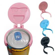 1Pc Silicone Can Dust Cover, Reusable Beverage Can Lid Dust Proof Bottle Mouth Cover, Leak Proof Can Topper For Soda Beer Cola, Fresh Keeping Can Cap Protector, Kitchen Bar Picnic Accessory, Easy Clean, Fits Standard Cans, Housewarming Gift - View 10