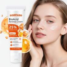 SUMIFANG Krim Pelembap Revitalisasi Bio-Acid 60g, Mengandung 25% Asam Oktahidroksi, Memberikan Hidrasi Lembut dan Tahan Lama, Meratakan Warna Kulit dan Memperbaiki Pori-Pori Tersumbat, Cocok untuk Semua Jenis Kulit - Collagen - View 3