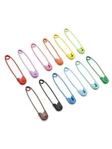 300 Pin Warna-warni, Terbuat dari Logam Berkualitas Tinggi, Warna Cerah dan Menarik, Cocok untuk Proyek Menjahit, Kerajinan Tangan, Pembuatan Perhiasan, dan Mengatur Aksesoris Kerajinan (300/150/10) Tersedia - Beraneka warna - View 10