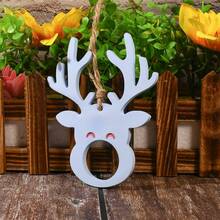 Christmas Reindeer Silicone Mold, Dual Size Deer Head Resin Casting Mold, Suitable For DIY Hanging Decorations, Plaster Crafts And Holiday Coasters - Multiple Styles - View 5