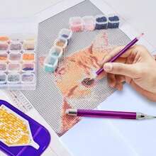 69-Piece 5D Diamond Art Painting Kit - A Comprehensive Tool Set Including DIY Accessories, A Diamond Embroidery Box, Tray, Dotting Tool, Etc. - Perfect For Diamond Art Painting Supplies And Enthusiasts. - View 4