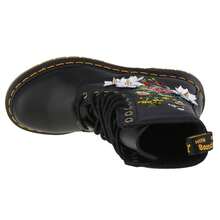 Dr. Martens دكتور مارتنز 1490 فلورال - بوتات بوفير DM27453001 - الأسود - مشاهدة 3