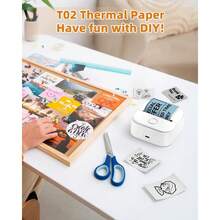 Thermal Paper, Mini Instant Camera Film Paper | Thermal Printing Paper, 53*28mm/57*30mm, Photo Printing Supplement, No Ink Needed, Photo Paper, Ideal Choice For Christmas Gifts - View 6