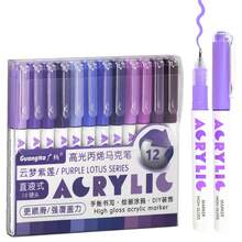 Guangna New 288/168 Colors, 12pcs/Color Set, New Color Series, Vibrant Colors, Multiple Styles, Suitable For Back To School Season, Can Write On Most Surfaces, 1.0mm Acrylic Gel Pens - Sets - View 31