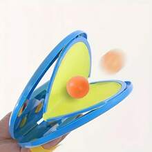 1 Set Fun Ball Catcher: Outdoor And Indoor Hand-Eye Coordination Toy, Parent-Child Interaction, Improve Hand-Eye Coordination Ability - Includes 2 Paddles And 4 Balls - Multicolor - View 12