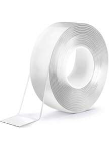 1 Roll Double-Sided Tape, Nano Tape, Transparent Tape, Removable Tape, This Tape Is Removable, Washable, Reusable, Perfect For Carpet And Photo Wall Decoration. - Multicolor - View 9