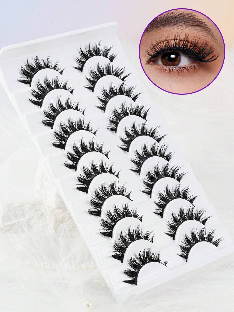 Voluminous And Fluffy, 3D Explosive Effect, Deep Black And Eye-Catching, Creates European And American Makeup, Stage Makeup Atmosphere - View 1