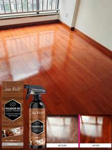 JUE FISH Wood Floor Care Agent, Suitable For Solid Wood, Engineered Wood And Composite Floors. Essential Product For Home And Office, Perfect Gift For Family And Friends - Multicolor - View 1