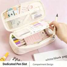 Large Capacity Multi-Function Pencil Case, Pencil Storage Bag, School Stationery Organizer, Back To School Supplies, Learning Supplies, Pencil Bag, Backpack - Pencil Case - View 6