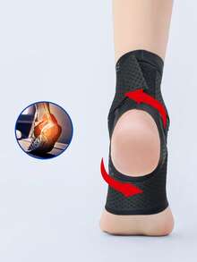 1/2 Pairs Ankle Brace, Professional Sports Ankle Wrap For Ankle Sprain Recovery, Ankle Support Protector - Black 1 Piece - View 7